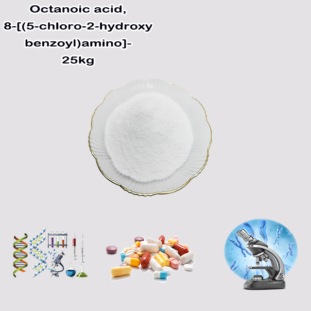 China Supplier High Quality Octanoic acid, 8-[(5-chloro-2-hydroxybenzoyl)amino]- CAS 204852-67-5 for sale